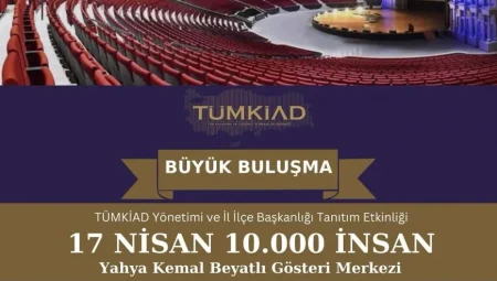 TÜMKİAD 17 Nisan’da İş Dünyasını Buluşturuyor: ‘Geleceği Birlikte İnşa Edelim’