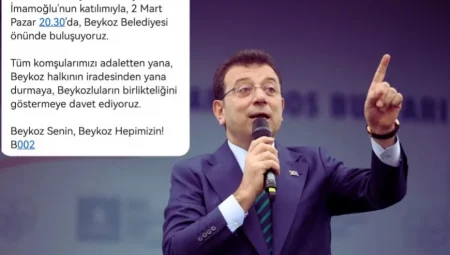 Ekrem İmamoğlu’ndan Beykoz’a destek ziyareti: Tüm Beykozlular SMS ile bilgilendirildi