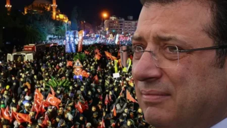 Saraçhane’de İmamoğlu’na Gözaltı Sonrası Protestolar Patlak Verdi